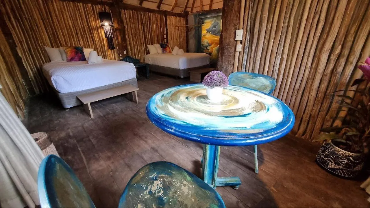 ****  Hippie Chit Jungle Hotel Tulum Mexico